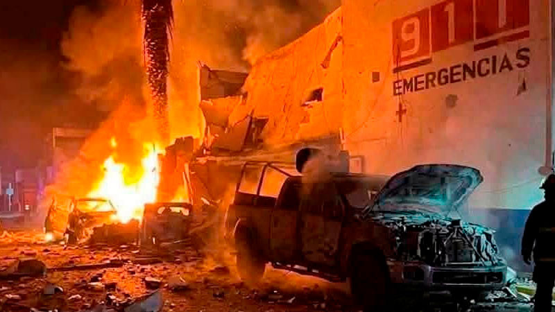 Cae presunto implicado en ataque con auto explosivo en Ojocaliente, Zacatecas 