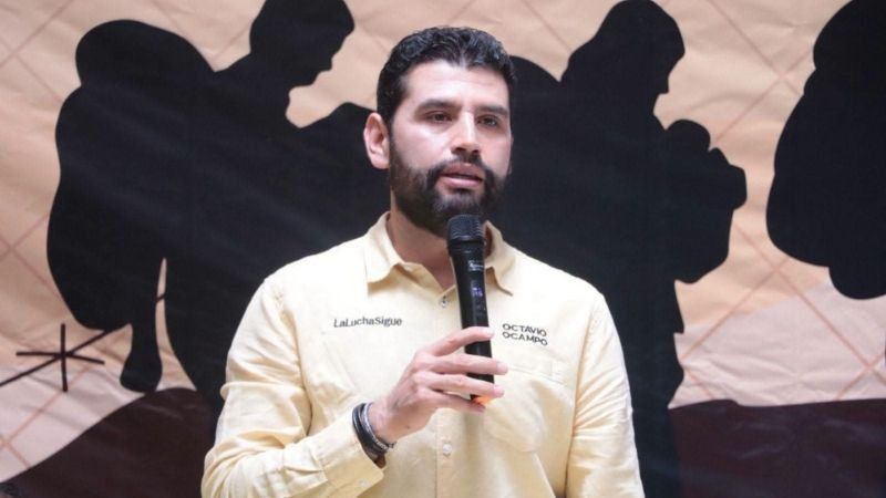 Firma Octavio Ocampo la "Declaración de Huaniqueo" para impulsar una nueva política migratoria en Michoacán 