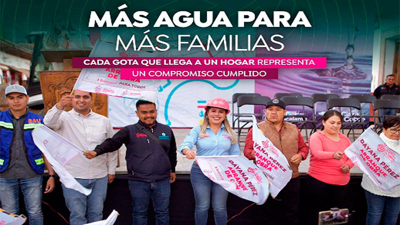  Más de 26.1 millones de pesos para fortalecer el agua potable en Salvador Escalante 