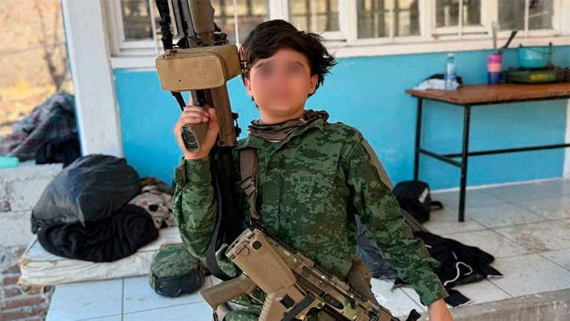 Fallece adolescente, señalado como escolta de “El R-5” durante operativo en Michoacán 