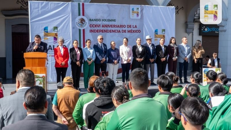 Ciudad Hidalgo anuncia actividades de las Fiestas Patrias 2026 con la colocación del Bando Solemne 