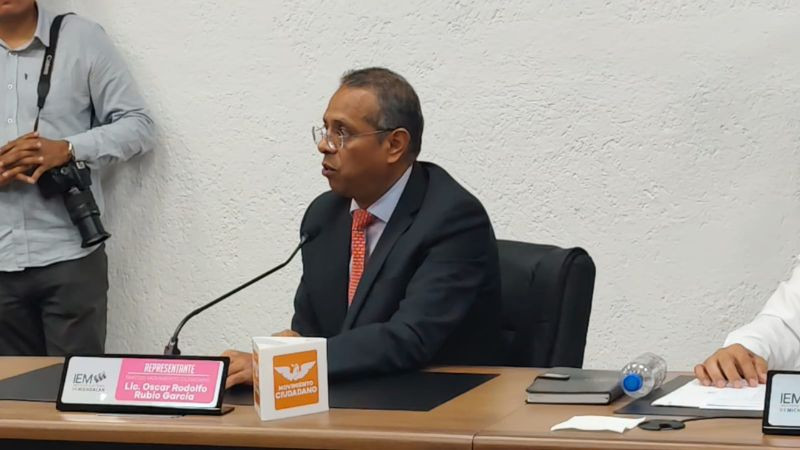 Pide Oscar Rubio a nuevos consejeros del IEM no ignorar a partidos ni a la ciudadanía 