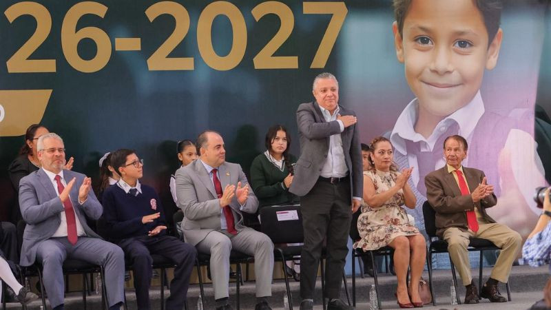 Cuatro ciclos escolares completos y quincenas puntuales al magisterio, nueva realidad en Michoacán: Luis Navarro 