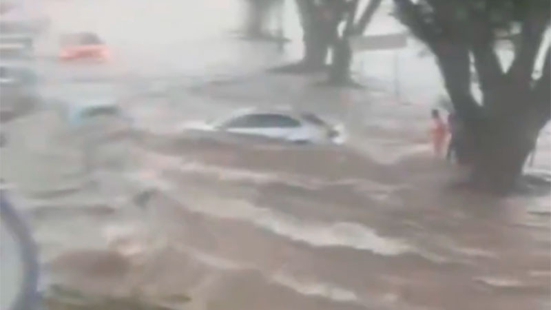 Fallece mujer de 96 años tras inundarse su vivienda durante intensa lluvia en Tepic 