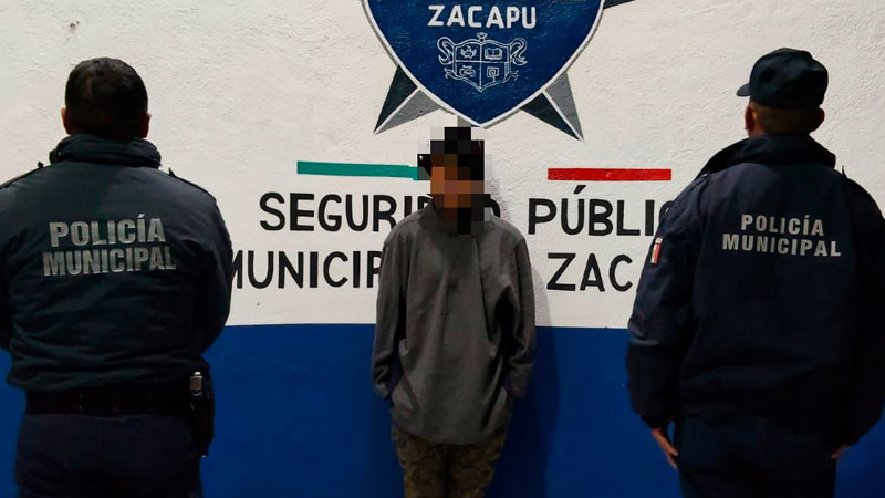 En Zacapu, Michoacán, detiene la GC a presunto ladrón  