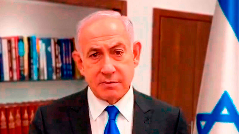 Israel no se retirará de Gaza, advierte Netanyahu 