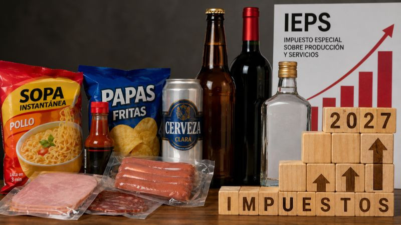 Morena plantea aumentar el IEPS a sopas instantáneas, cerveza y otros productos en 2027 