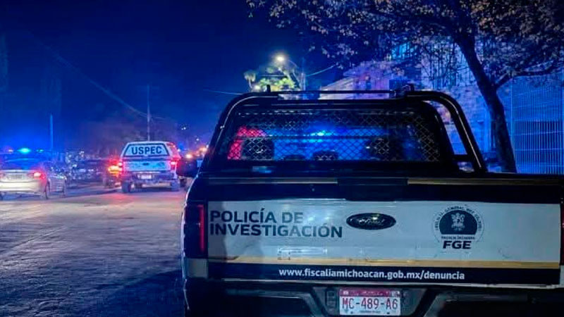 Balean a dos personas en Apatzingán, Michoacán, hay un muerto y un herido 
