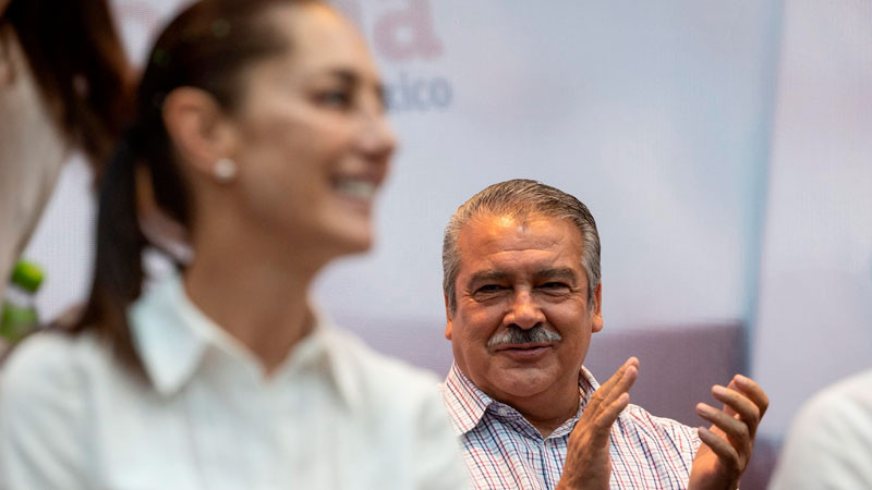 Resalta Raúl Morón logros de Claudia Sheinbaum en Michoacán  