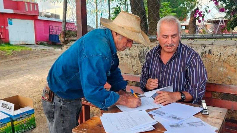 Gobierno de Morelia refrenda apoyo al campo 