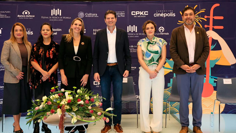 Anuncia Alfonso Martínez programa del 38 Festival Internacional de Música de Morelia 