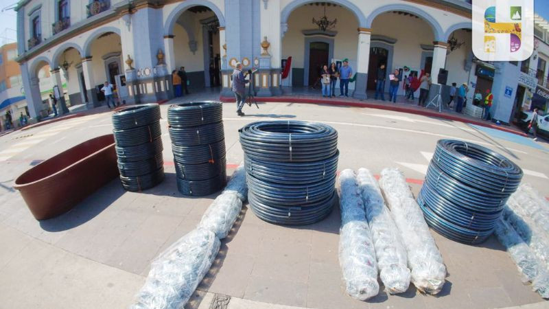 Entregan apoyos a 86 familias de Ciudad Hidalgo y comunidades 