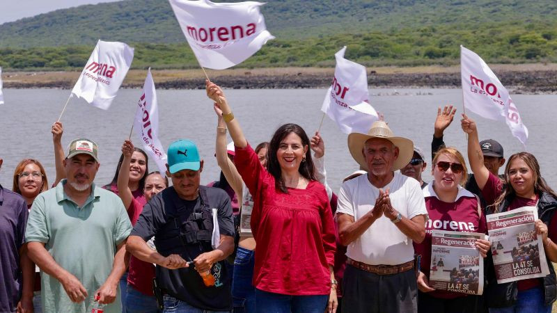 Gaby Molina respalda a los pescadores 