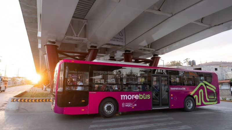 Destacan a Michoacán por construir desde cero un sistema de movilidad de clase mundial 