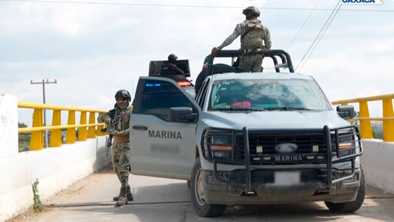 En acción coordinada, Marina, SSPC, y FGEO debilitan estructura operativa de una célula delictiva en Oaxaca 
