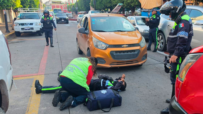 Tránsito fue arrollado mientras realizaba labores en la Calzada Independencia