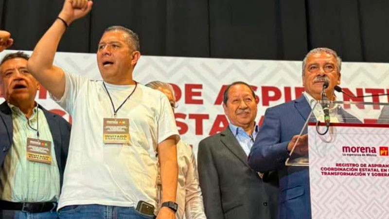 En Michoacán Morón será coordinador de la Cuarta Transformación: JC Barragán 