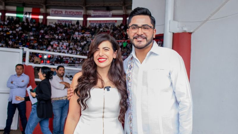 Alexis Velázquez reconoce el trabajo legislativo de Giuliana Bugarini en su Segundo Informe 