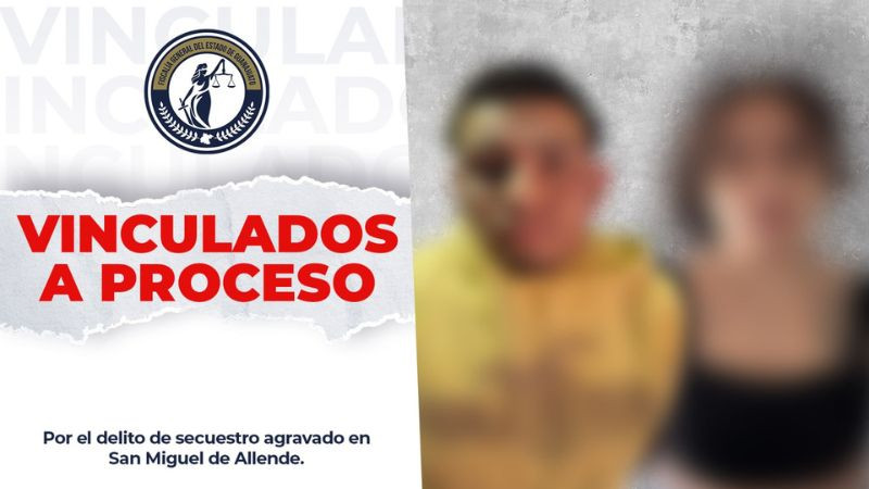 Vinculan a proceso a pareja por presunto secuestro tras citar a un hombre por redes sociales 
