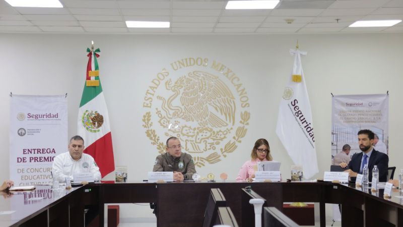 SSPC reconoce proyectos de trabajo penitenciario en Nuevo León, Oaxaca y Veracruz 