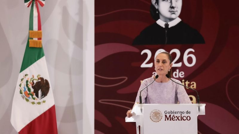 Claudia Sheinbaum enfrenta reclamos y abucheos durante acto en Colima 