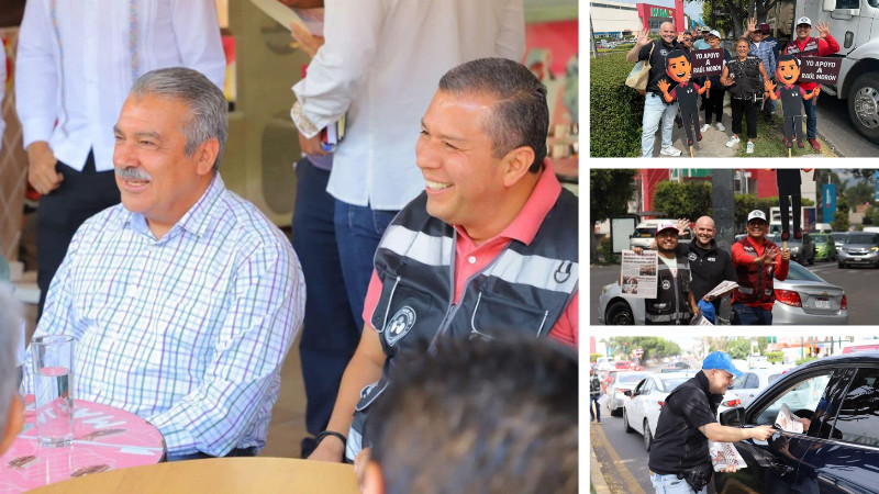  Morón un liderazgo que acompaña el proyecto de Claudia Sheinbaum en Michoacán: JC Barragán 
