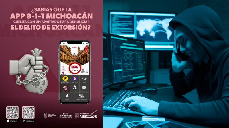 App 911 Michoacán: una herramienta importante para denunciar la extorsión 