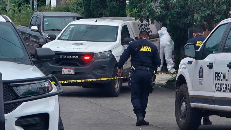 Identifican a persona ultimada a tiros en la colonia Ampliación Trincheras de Morelos, de Morelia, Michoacán  