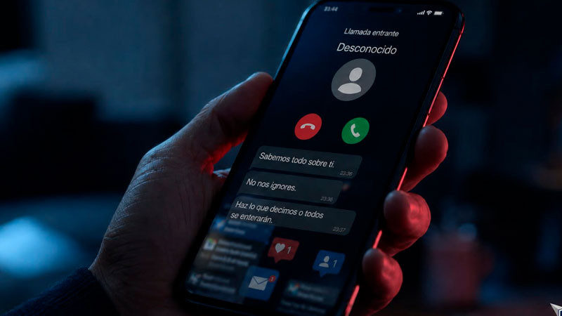 Llamadas, WhatsApp y redes sociales, principales vías utilizadas para cometer extorsión 