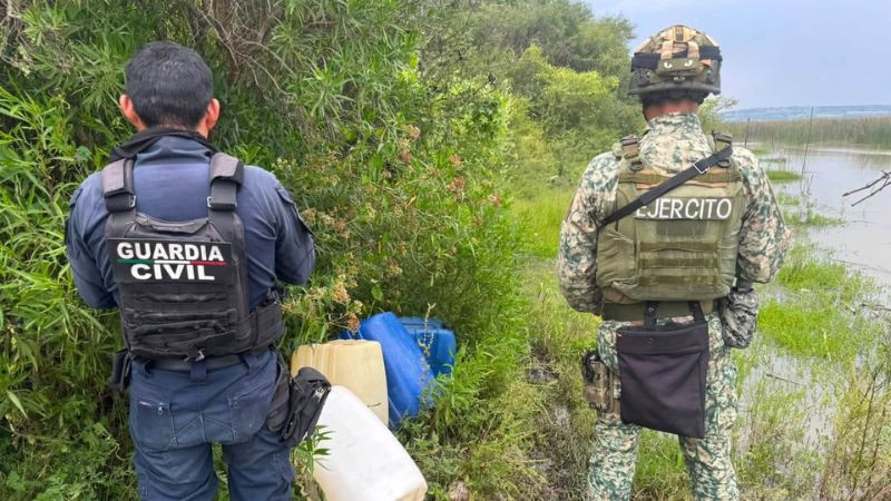 Aseguran y desactivan toma clandestina de hidrocarburo en Cuitzeo, Michoacán 
