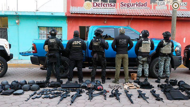 Detienen a alcalde de Esperanza y ocho personas más durante operativo contra red criminal en Puebla 