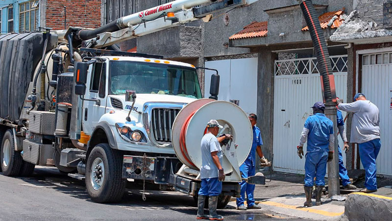 Previene Ooapas obstrucciones y afectaciones con trabajos permanentes de desazolve 