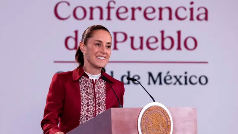 Sheinbaum resalta reducción del 53% en homicidios en su mandato 