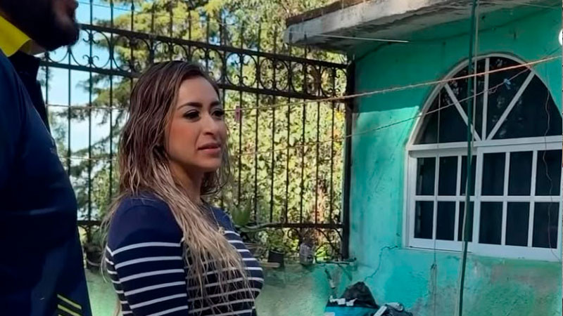 Grecia Aguilar fortalece trabajo territorial en Zitácuaro y Jungapeo; escucha y atiende las necesidades de las familias 