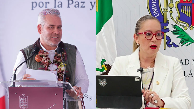 Bedolla pide a Rectora de la UMSNH revisar finanzas con la SFA para implementar acciones 
