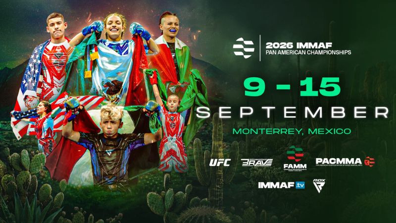 Monterrey será sede del Campeonato Panamericano de Artes Marciales Mixtas 2026 
