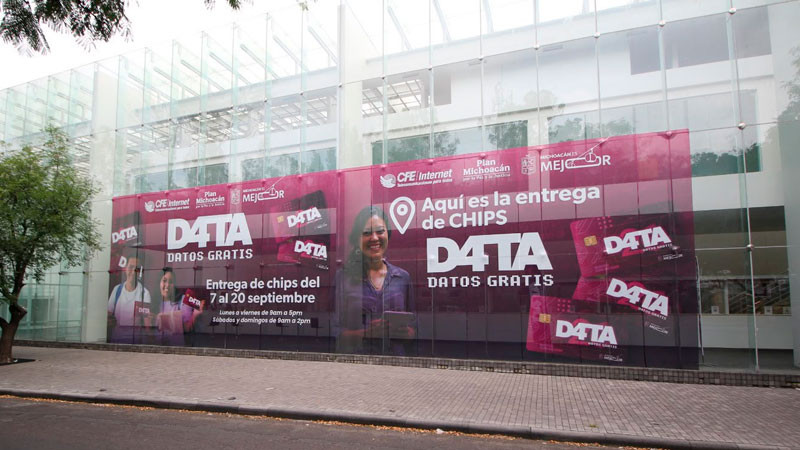 Si eres estudiante o docente de la UMSNH ya puedes ir por tu chip de D4TA Datos Gratis 