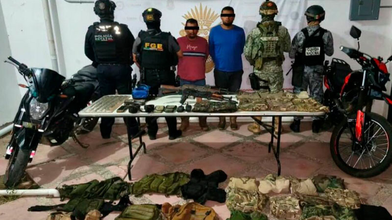 Emboscan a autoridades en Guerrero; militares repelen agresión y detienen a dos 