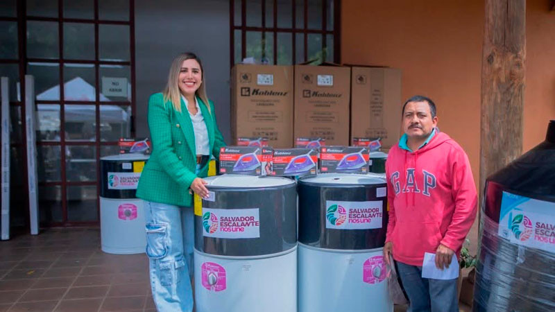 Dayana Pérez Mendoza impulsa apoyos subsidiados para las familias de Salvador Escalante 