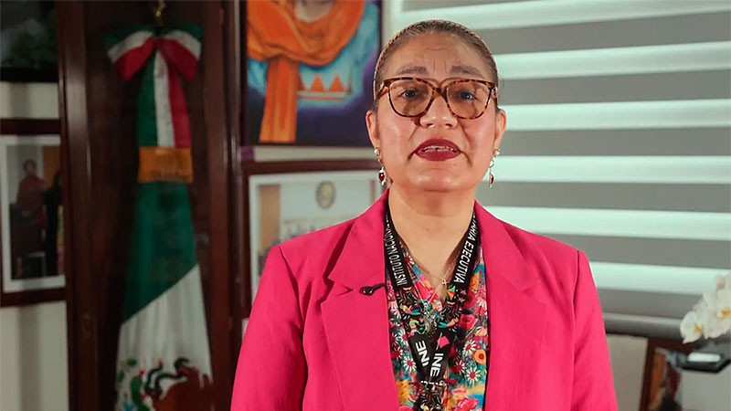 Renuncia Claudia Arlett Espino al INE a un día del inicio del proceso electoral 2027 