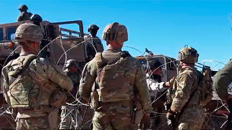 Patrulla Fronteriza y fuerzas mexicanas realizan patrullajes simultáneos en la frontera 