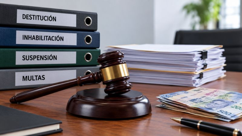 Secretaría Anticorrupción sanciona a 22 funcionarios con destituciones, inhabilitaciones y multas 