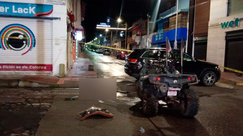 Muere motociclista en accidente de tránsito en Zitácuaro, Michoacán