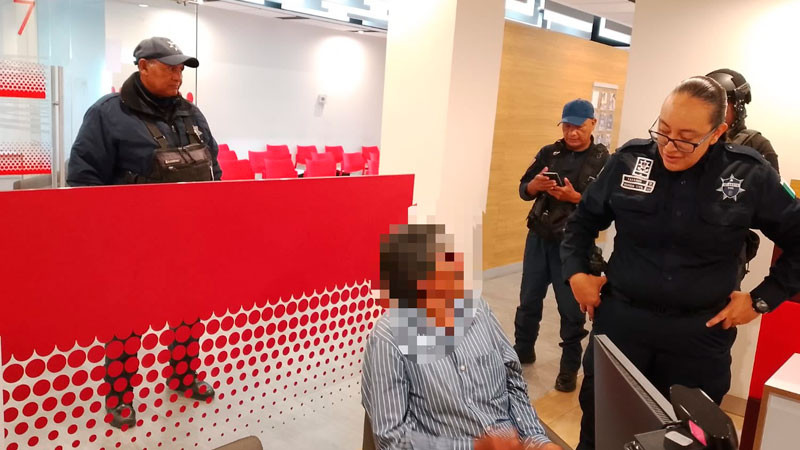 SSP rescata a víctima de secuestro virtual en Zacapu 