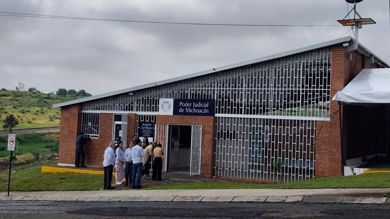 Inauguran nuevo Juzgado de Tarímbaro; atenderá asuntos civiles, familiares y mercantiles 