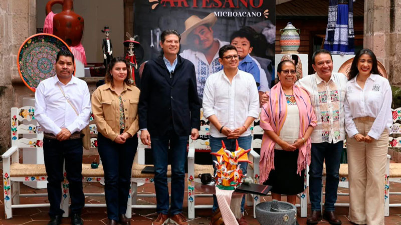 Morelia sede del encuentro estatal de artesanos: Alfonso Martínez Alcázar 