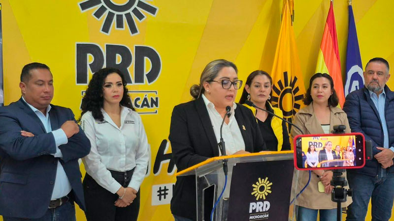 PRD Michoacán llega al proceso electoral con estructura propia y fuerza territorial 