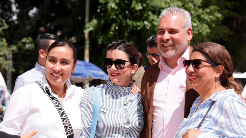 Inaugura Bedolla tercera etapa de la avenida Paseo de la Revolución en Uruapan 