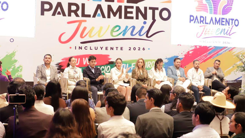 Congreso de Michoacán inaugura el Parlamento Juvenil Incluyente 2026 