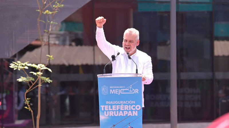 Bedolla rinde hoy Informe Regional en Uruapan con histórica inversión de 6 mil mdp en obras 